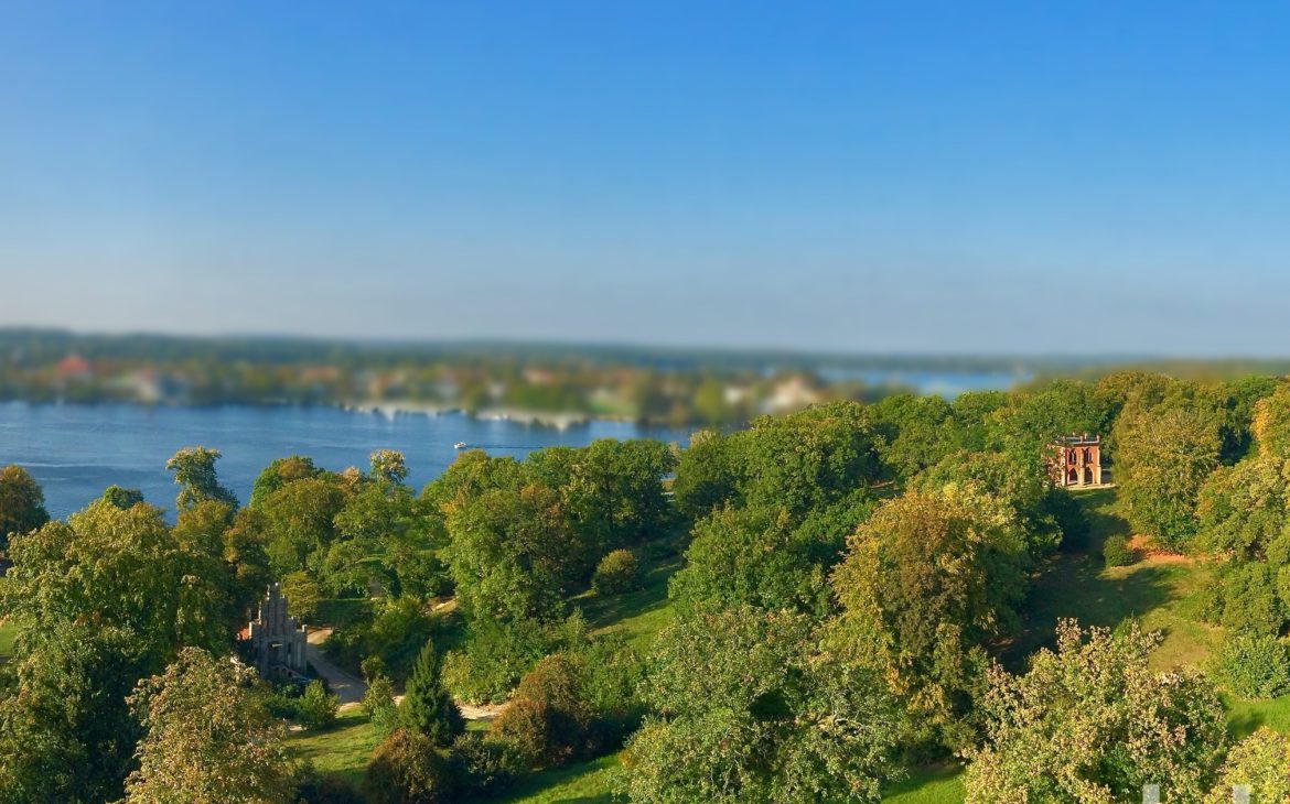 Park Babelsberg als Miniatur-Panorama