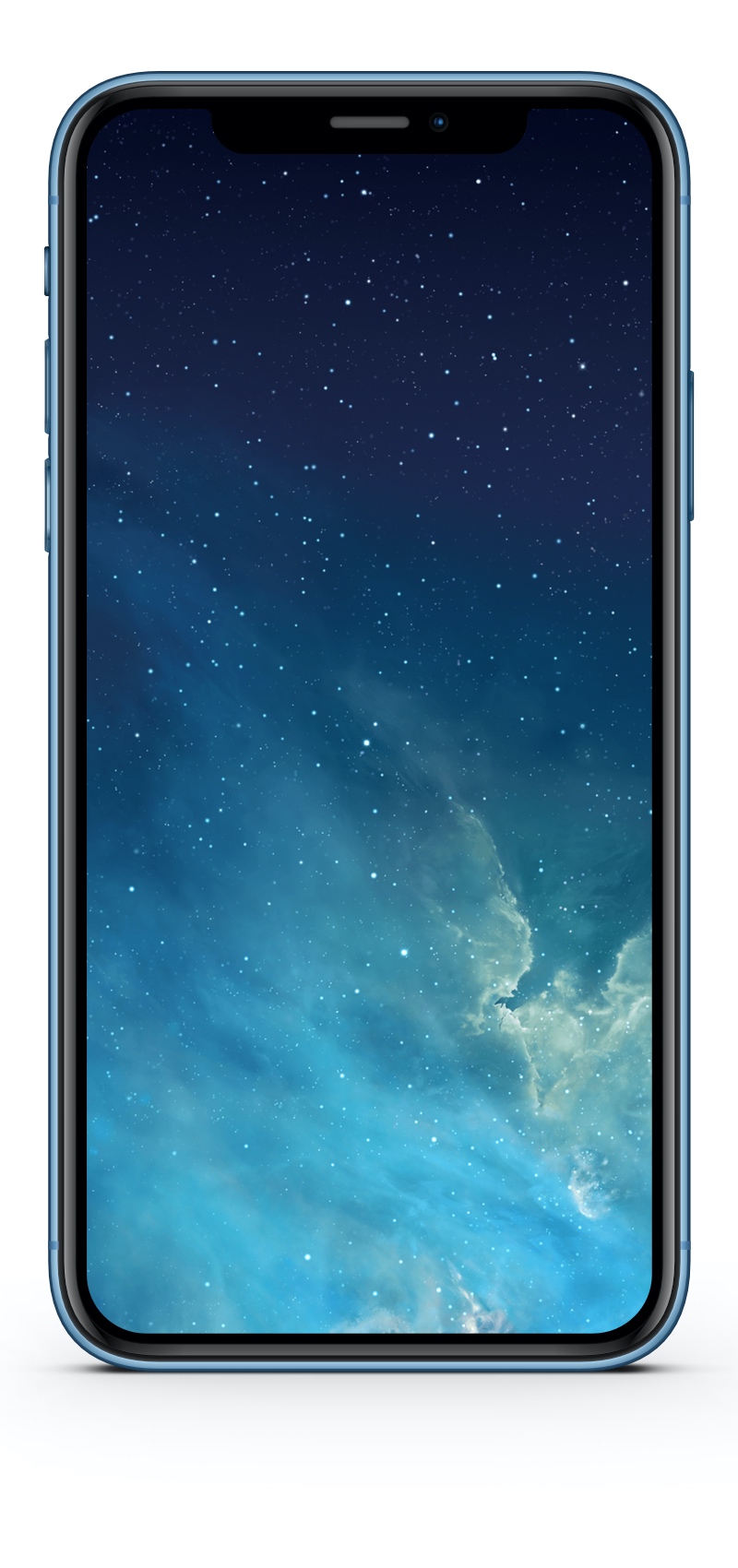 Hintergrundbild (Wallpaper) "iPhone 5" (iOS 7) optimiert für iPhone XR